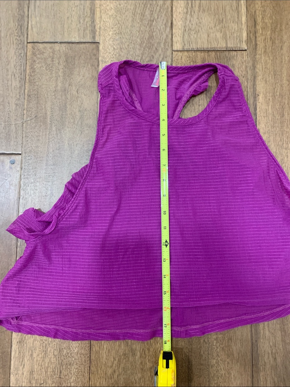 Free People Magenta Ribbed Racerback Tank - Picture 5 of 10